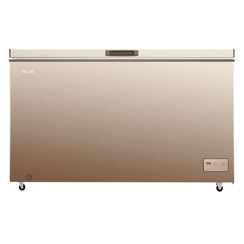 美菱(MELING)428升卧式电脑控温冰柜一室 单温冷冻冷藏转换大冷柜雪柜BC/BD-428DTE厨房商用保鲜设备