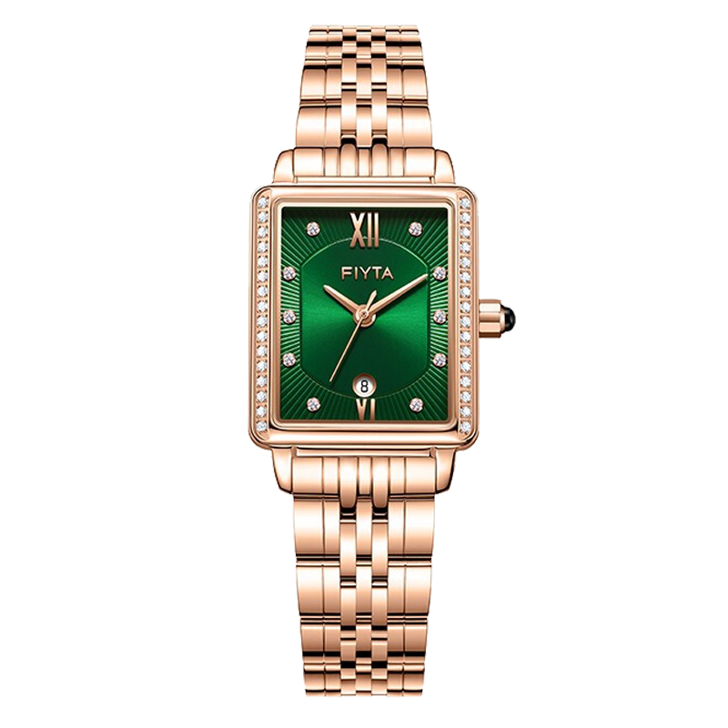 正品飞亚达倾城女士石英表手表女时尚优雅轻奢小方表手表L865012