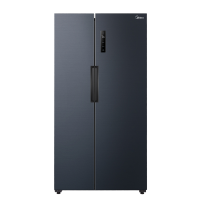 美的(Midea)545升 双开对开门冰箱 节能变频 一级能效大容量 BCD-545WKPZM(E)