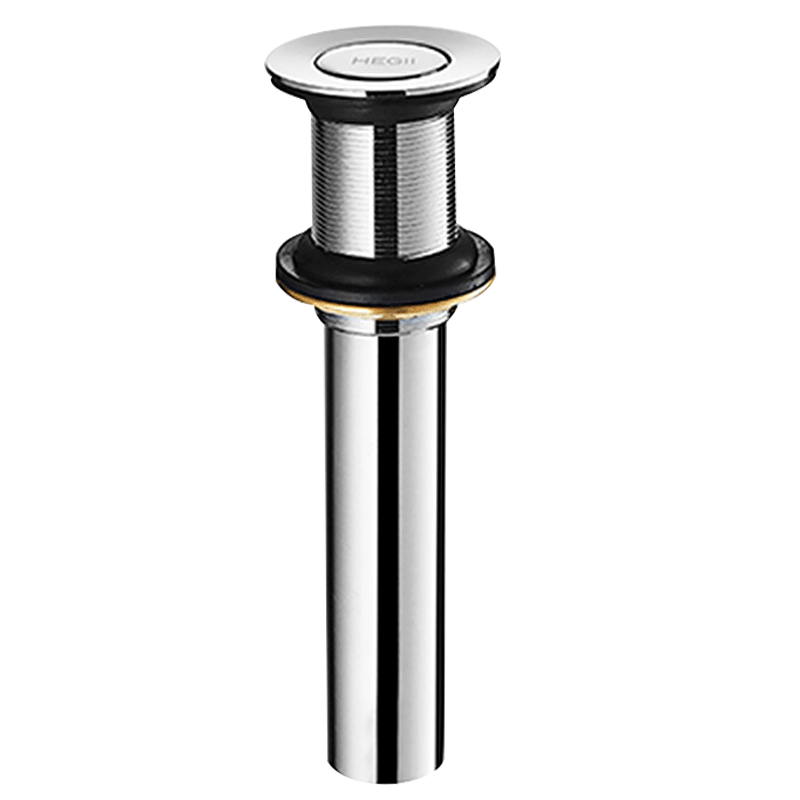 恒洁(HEGII)面盆下水器 铜质 洗脸盆防堵防漏易清洗去水器(下水器/有无溢水孔双款选一)