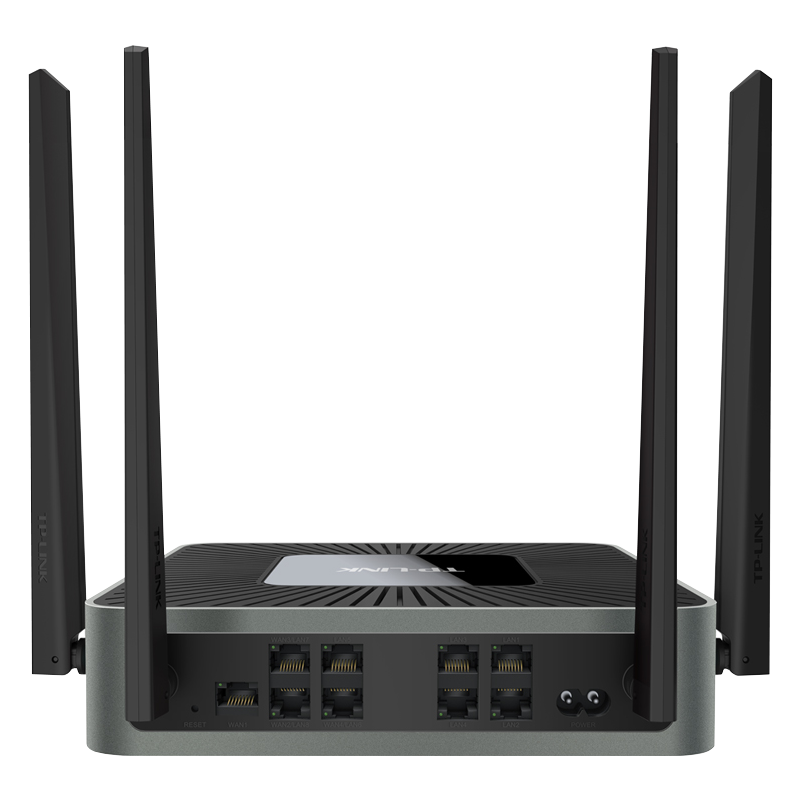 TP-LINK TL-WAR1208L 企业级无线路由器AC1200M千兆双频5G兆多WAN口全千兆端口9个网口网络上网行为管理企业级商用办公家用大功率大面积穿墙王全屋wifi覆盖