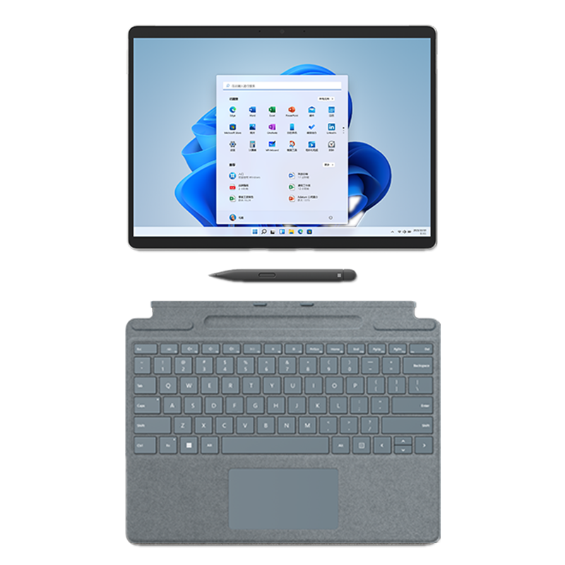 [配原装键盘+触控笔2]微软(Microsoft)Surface Pro8 LTE增强版 11代i5 -1135G7 16G 256G 13英寸二合一平板电脑轻薄本笔记本电脑