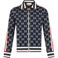 古驰 GUCCI 男士棉质高领拉链卫衣开衫运动衫外套496919 X9V05