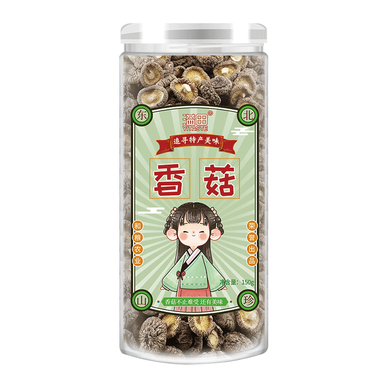 酥田溢田 东北干香菇150g/瓶