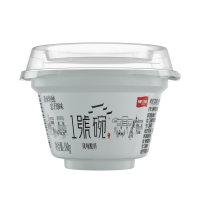 卫岗一号碗风味酸奶生牛乳发酵原味老酸奶低温酸奶 180g*12杯