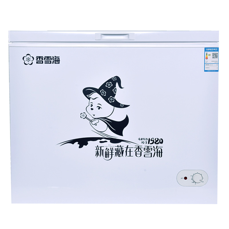 香雪海单温冷藏冷冻转换大冷柜248升