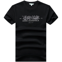 马克华菲妙手回潮IP系列短袖T恤男2022夏季新款动物印花圆领上衣
