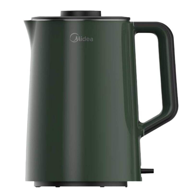 美的(Midea)烧水壶复古电热水壶家用1.5L开水壶304不锈钢1500W暖水壶 MK-SH15M1-110