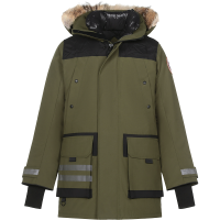 CANADA GOOSE 加拿大鹅 男士聚酯纤维/混纺ERICKSON派克大衣连帽鸭绒羽绒服 9513M