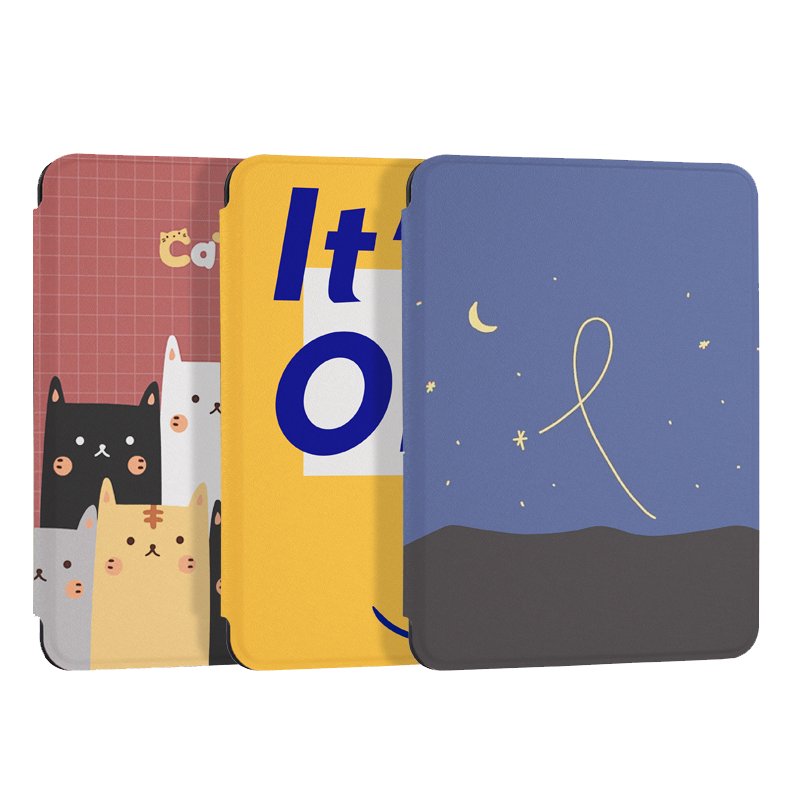 Kindle咪咕版X保护套Paperwhite4/3/2皮套入门款558外套kindel499软壳658青春版kpw4壳