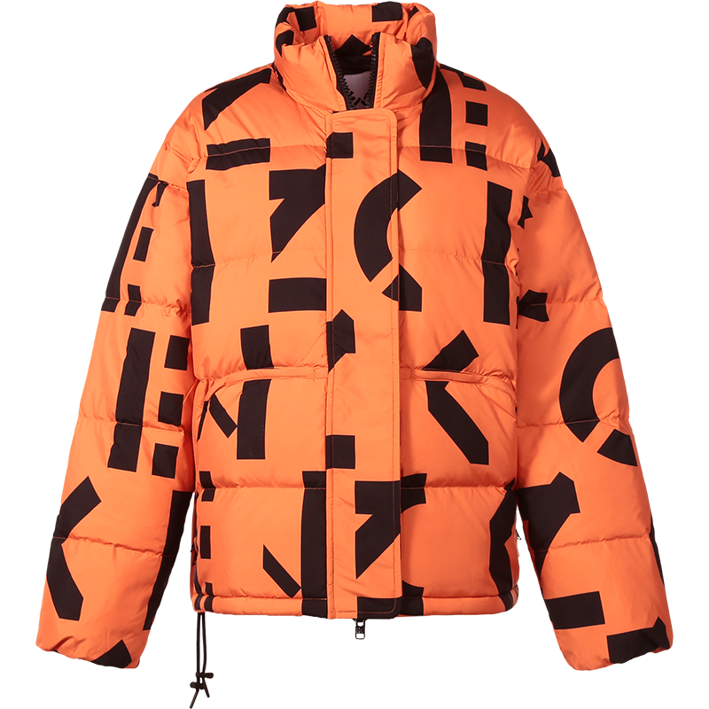 高田贤三 KENZO 女士KENZO SPORT系列聚酯纤维鸭绒羽绒服上衣外套FB6 2OU087 570