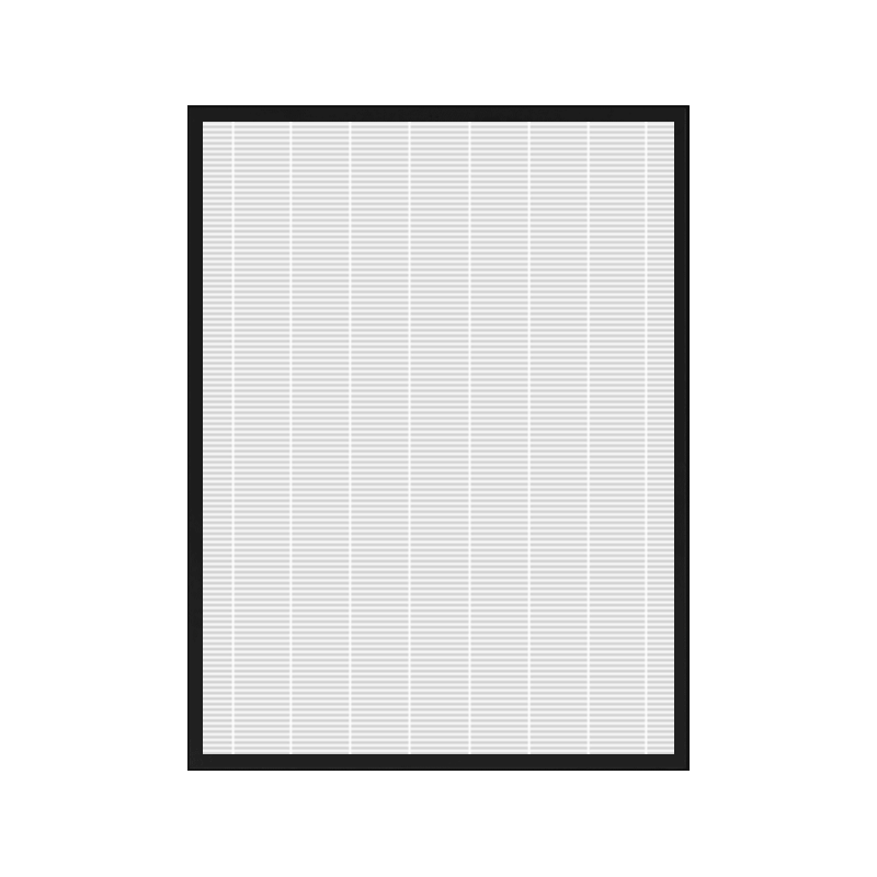 西可微(Xiker)适配美的空气净化器KJ30FE-NM NM1 WB1 KJ300G-F33F31过滤网滤芯