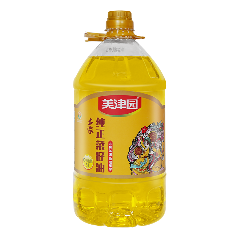 美津园土家纯正菜籽油5L
