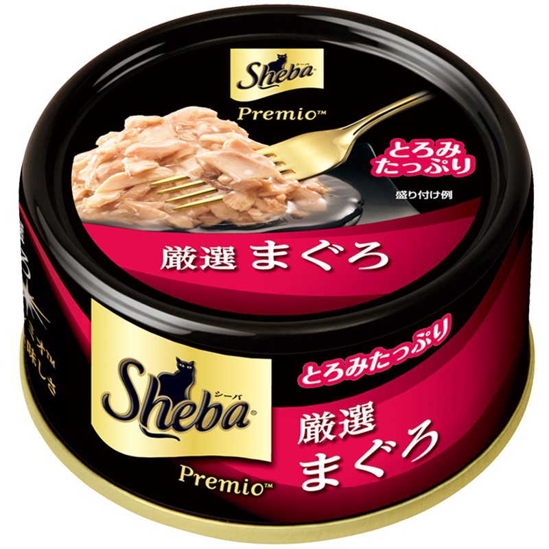 SHEBA希宝 猫粮罐头 精选青甘金枪鱼及鲣鱼75g*12罐