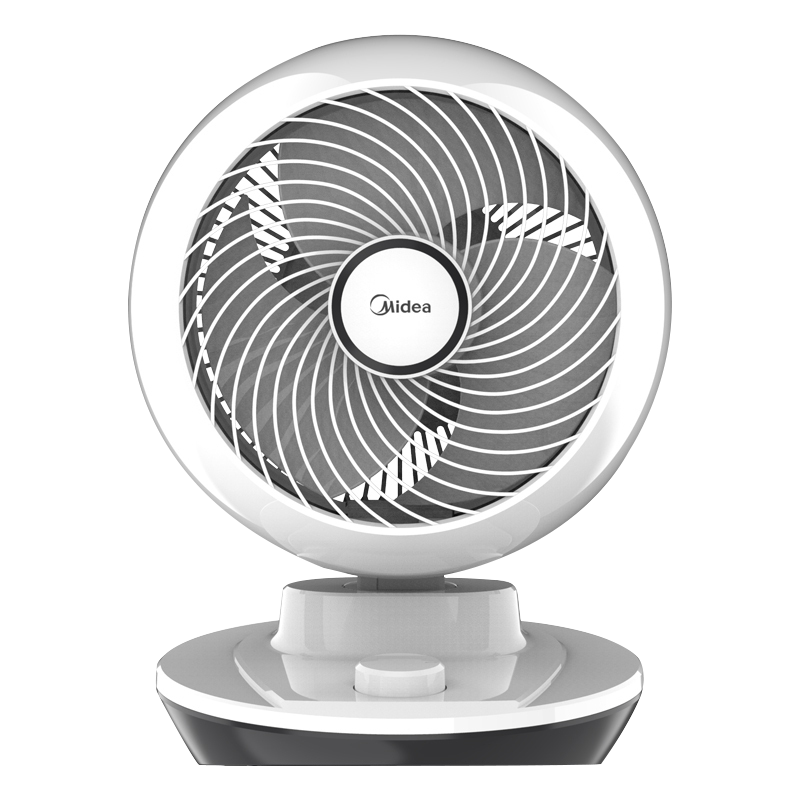 美的(Midea)家用空气循环扇电风扇落地扇卧室立体对流扇低音台式立体送风FGA20XA