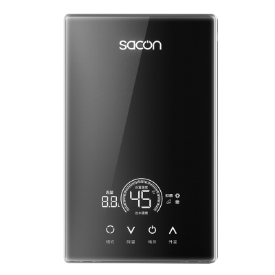 帅康(sacon)即热式电热水器速热家用出租房卫生间小型电淋浴器非储水式超薄恒温壁挂小厨宝过水热直热洗澡机SK-RD85