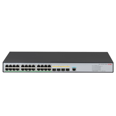 新华三(H3C)LS-5120V3-28S-EI 24口全千兆智能网管型交换机万兆上行