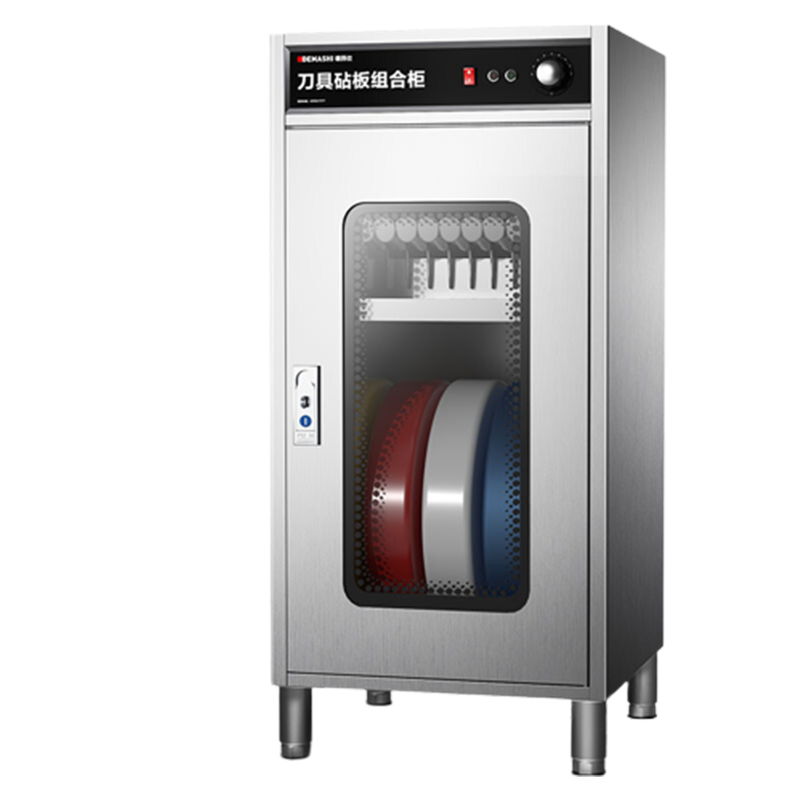 德玛仕(DEMASHI)刀具砧板保洁柜大容量热风循环厨房刀具保洁柜商用 紫外线保洁柜DMS12D-5J