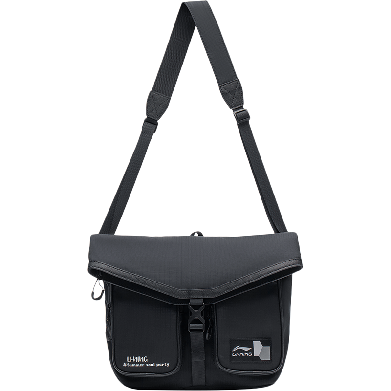 李宁斜挎包男包女包2022新款运动生活系列运动包ABDS215