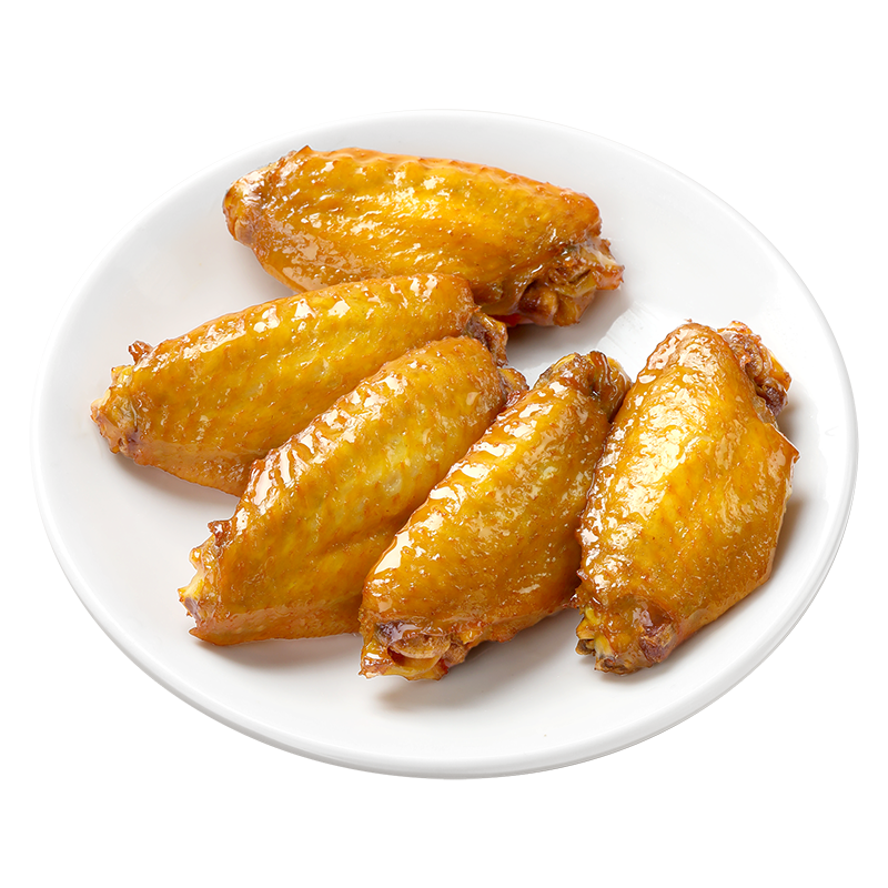 真庄盐焗鸡中翅广东梅州客家特产盐香鸡翅膀宵夜熟食零食小吃即食