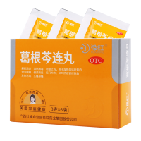 花红 葛根芩连丸 3g*6袋/盒 风热感冒热恶风头痛身痛