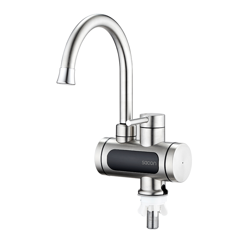 帅康(sacon)电热水龙头速热式不锈钢下进水家用卫生间厨房热水器小厨宝冷热两用自来水加热器过水热即热式热水宝HZ028
