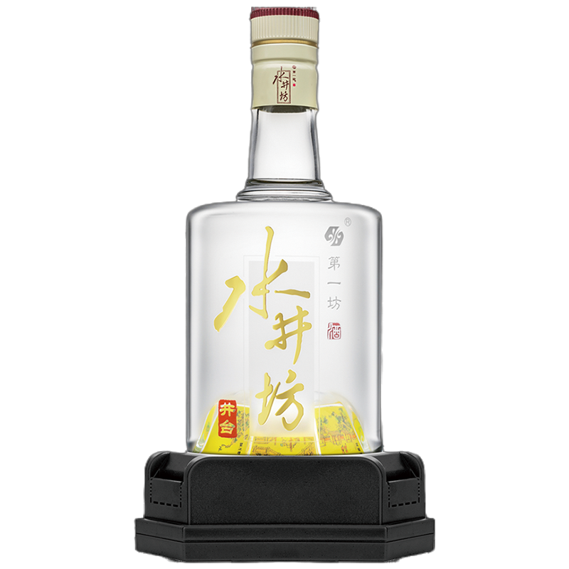 [官方授权]水井坊 井台 浓香型白酒井台瓶 52度 500ml 单瓶装 高度白酒