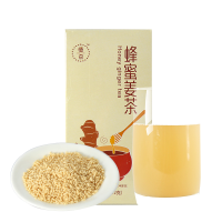 安徽天方茶叶180g盒装蜂蜜老姜茶 姜汤 姜汁 速溶姜茶 内含15小袋