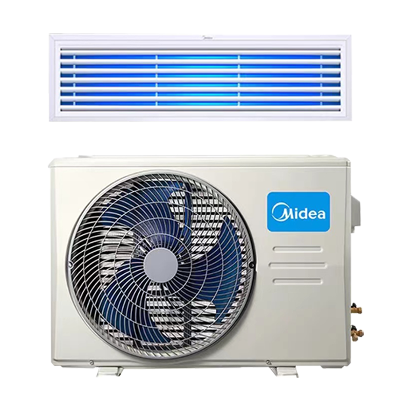 美的(Midea)智能家用中央空调 1.5匹直流变频一拖一家用客厅冷暖型风管机GRD35T2W/BP2N1-TR(2)Ⅱ