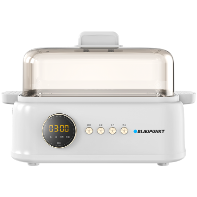 德国蓝宝(Blaupunkt)智能电蒸锅炖锅多功能蒸煮一体家用隔水炖盅全自动预约蒸汽锅