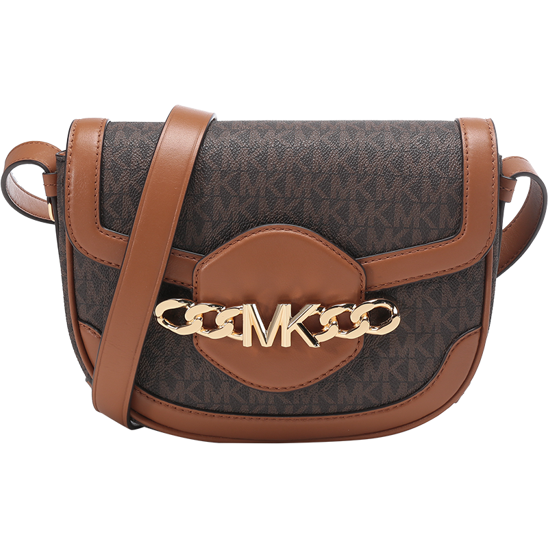 迈克·科尔斯 MICHAEL KORS MK女包 HALLY系列人造革/皮革单肩斜挎包30H1G2HM6B