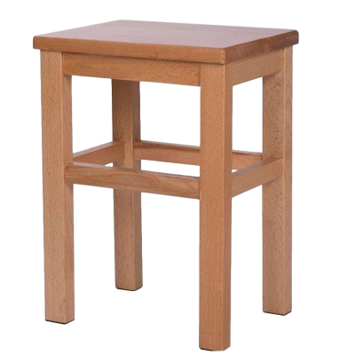 逐鹿中原木凳BY088方凳子现代简约家用休闲小板凳餐凳客厅坐凳木头凳(规格款式可选)