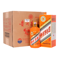 茅台 生肖牛年 53度酱香型 500ml*6整箱装白酒 茅台生肖纪念收藏酒