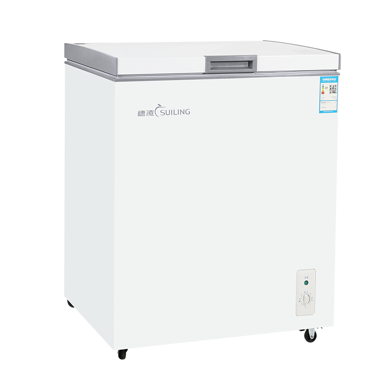 穗凌(SUILING)105升冰柜 小型家用 冷藏冷冻转换冷冻柜母乳冷藏小冰箱冷柜BD/C-105E