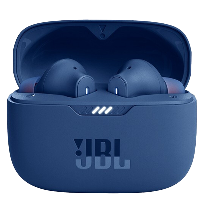 JBL T230NC TWS 真无线蓝牙耳机 入耳式自适主动降噪音乐耳机防水防汗苹果安卓通用 手机带麦游戏耳机 蓝