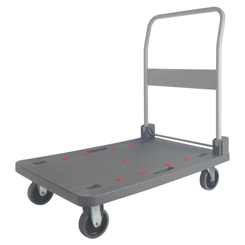 新越昌晖平板车小推车折叠手推车拉货车购物车手拉车拖车货车拉杆车搬运车板车 商用款60*90承重700斤99PL