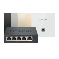 普联 TP-LINK [AX3000全屋WIFI6覆盖套装]双频千兆无线面板薄款AP+AC组网 一室一厅方案 2只XAP3002GI易展版+470GP一体化路由器 大户型家庭用