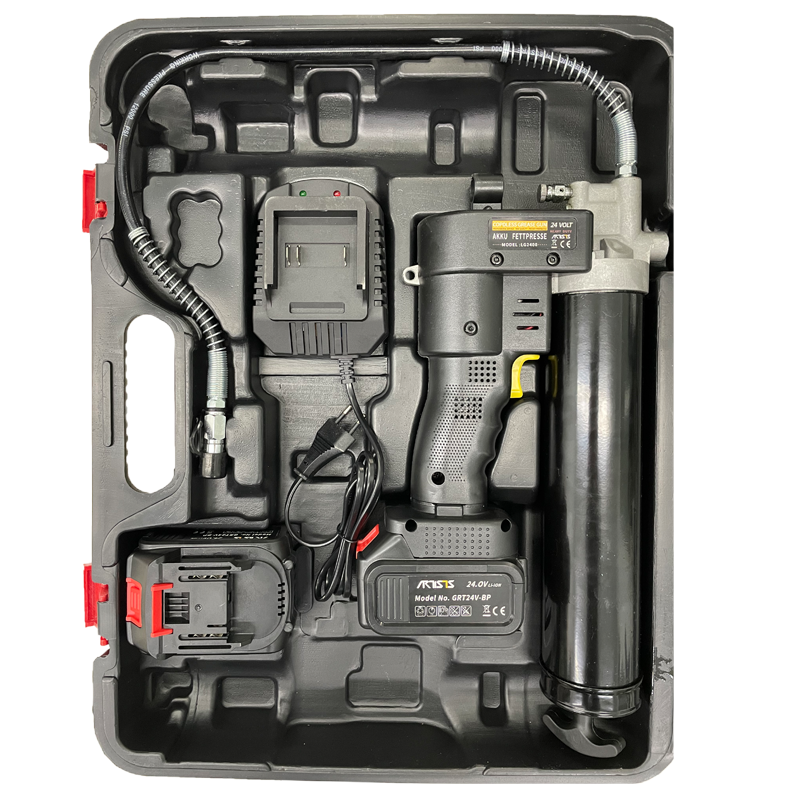 哈德斯特(ARTISTS) 锂电电动黄油枪 24V 10A 2000MAH 储油量14.5oz LG2400