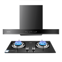 澳柯玛(AUCMA)油烟机大吸力102D+23B燃气灶天然气