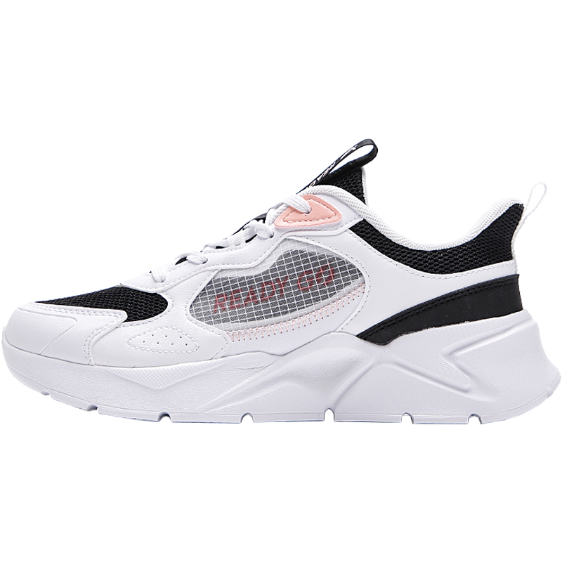 乔丹运动鞋女2022秋季新款老爹鞋2022秋季新款轻便国潮女鞋网面透气跑步鞋