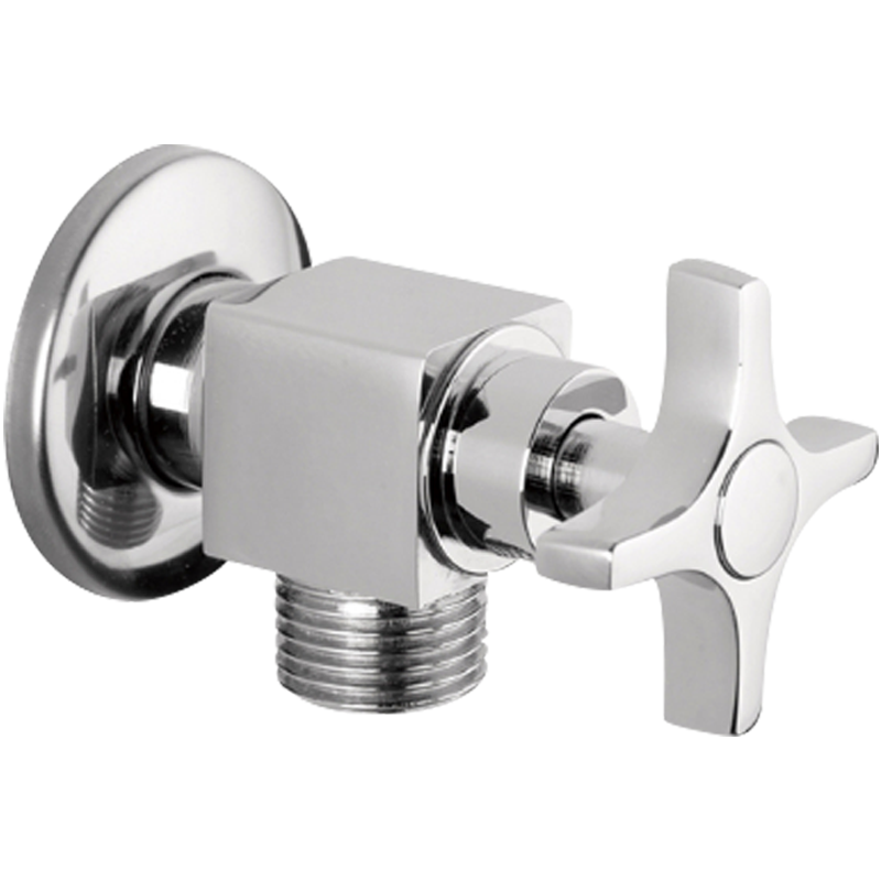 科勒三角阀十字型冷热水通用角阀4分口卫浴配件12066T
