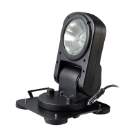 LHDQ 领航电器 LH5500 LED全方位遥控探照灯 80W DC24V 冷光 IP66 黑色