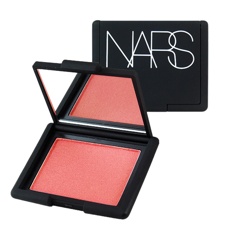 NARS 纳斯 裸光透感粉饼5894# 10克 透明色定妆控油+ 炫色腮红 #Deep Throat 深喉 4.8克