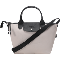 珑骧 LONGCHAMP 奢侈品 女士 小号再生帆布短柄手提单肩斜挎包饺子包 1512 HSR