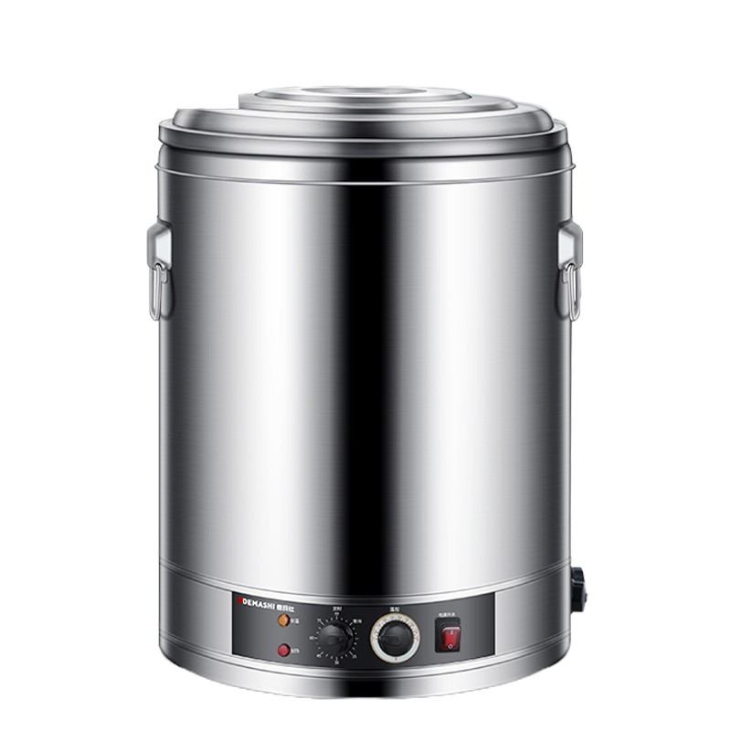德玛仕 电热蒸煮桶开水桶商用 不锈钢开水器大容量加热汤煮粥茶水月子凉茶桶 DMS-ZZT40L