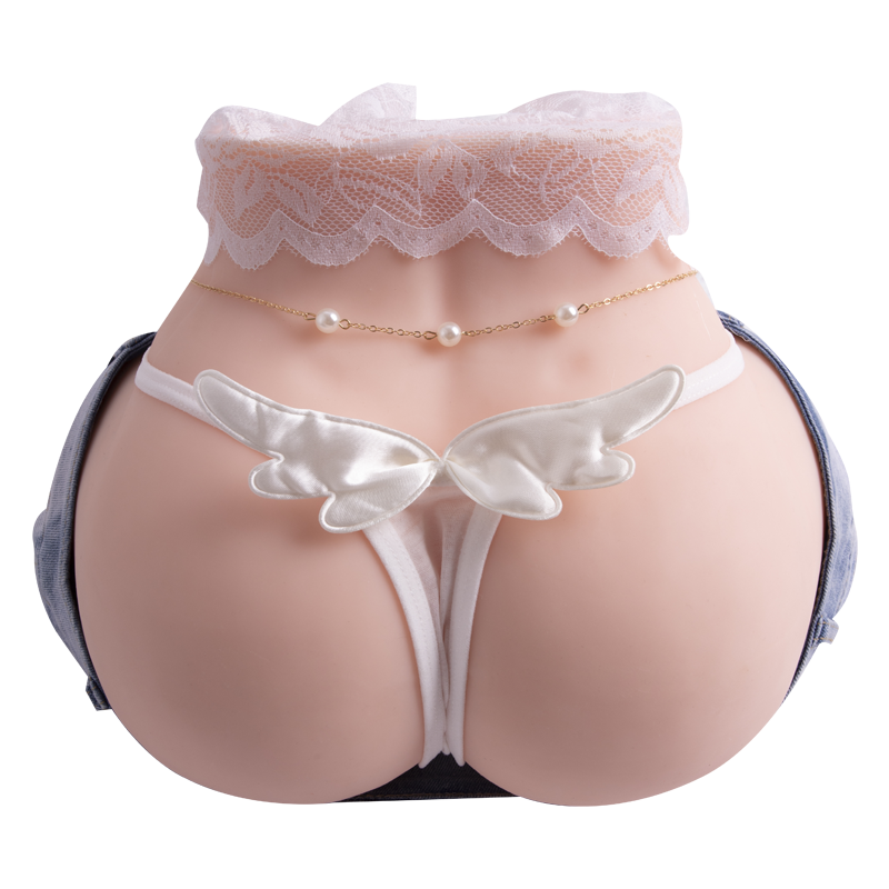 [点击看实拍]10.5斤双通道全实体男用阴臀倒模1:1电动飞机杯非充气娃娃男性自慰器真情趣超紧双穴下半身名器久爱