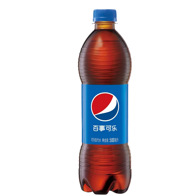 百事可乐 经典原味500ml/瓶 碳酸饮料 汽水饮品 解渴整箱 聚会