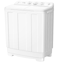 威力(WEILI)10公斤kg家用大容量半自动洗衣机双缸双桶父母操作简单动力十足双电机洗脱分离 XPB100-1082S
