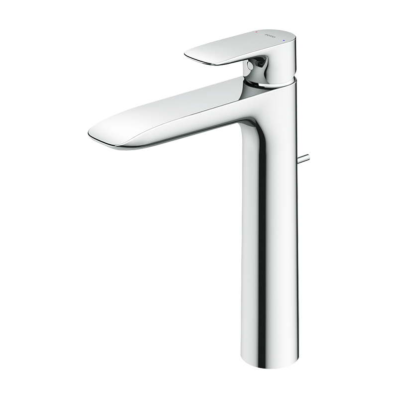 TOTO水龙头TLG04307B冷热水单孔单把高脚洗脸洗手面盆龙头