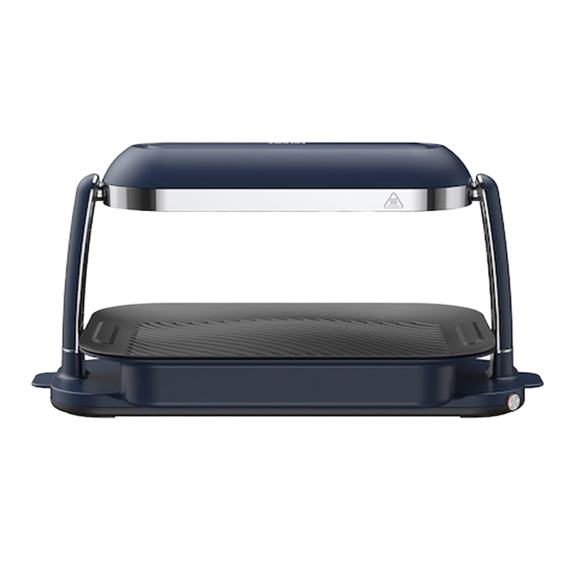 美的华凌多功能料理锅图乐日式照烧炉PT06B3 烧烤炉家用电无烟烤串机 烧烤锅烧烤盘烤肉 还原炭火烤 可拆卸清洁不粘涂层